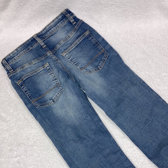 NWT cat & jack stretch denim straight adjustable waist boys size 8 jeans - Picture 7 of 10